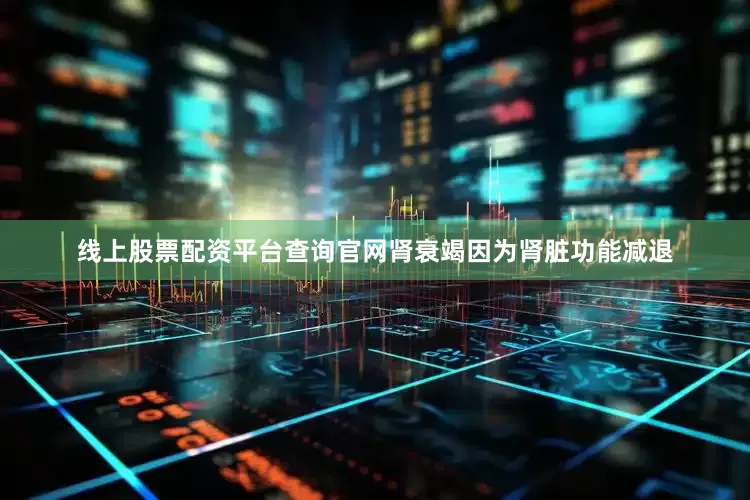 线上股票配资平台查询官网肾衰竭因为肾脏功能减退